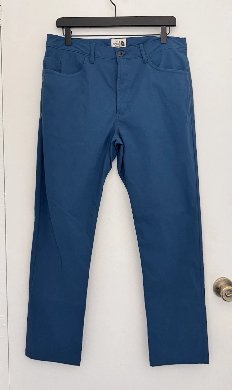 THE NORTH FACE Pants Men's 32 Shady Blue Fast Dry Straigh Leg Zip Fly 5-Pocket