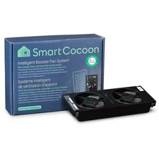Smart Register Vent Booster Fan - 4"X10"&4"X12"- Ios & Android Apps, Room Temper
