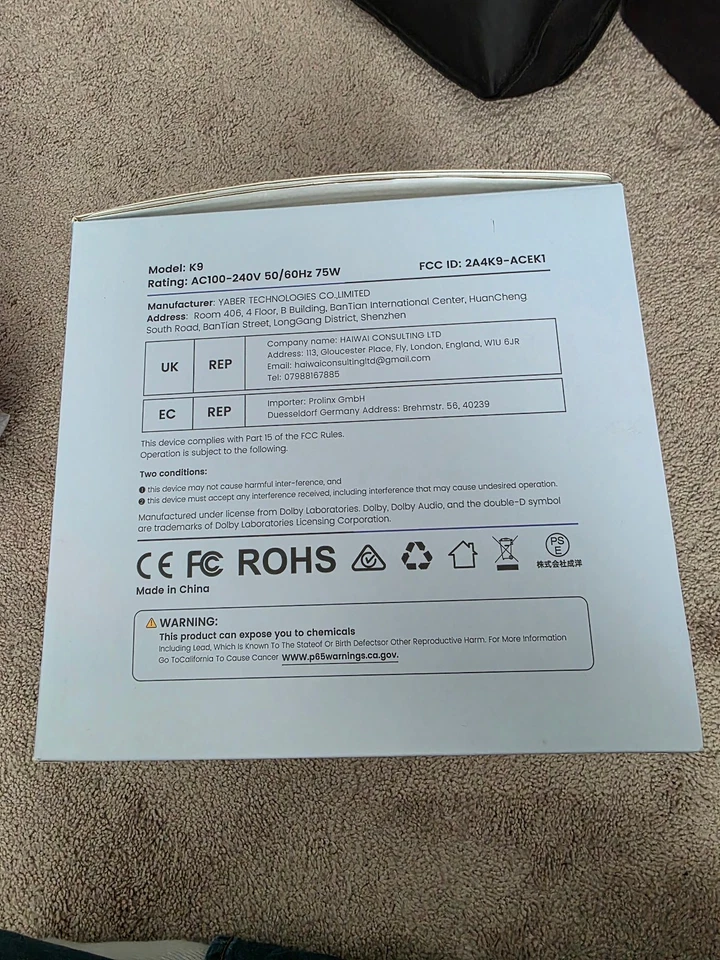 WIMIUS K9 Smart Projector | Netflix Support | Indoor & Outdoor Bundle - Image 2 of 4