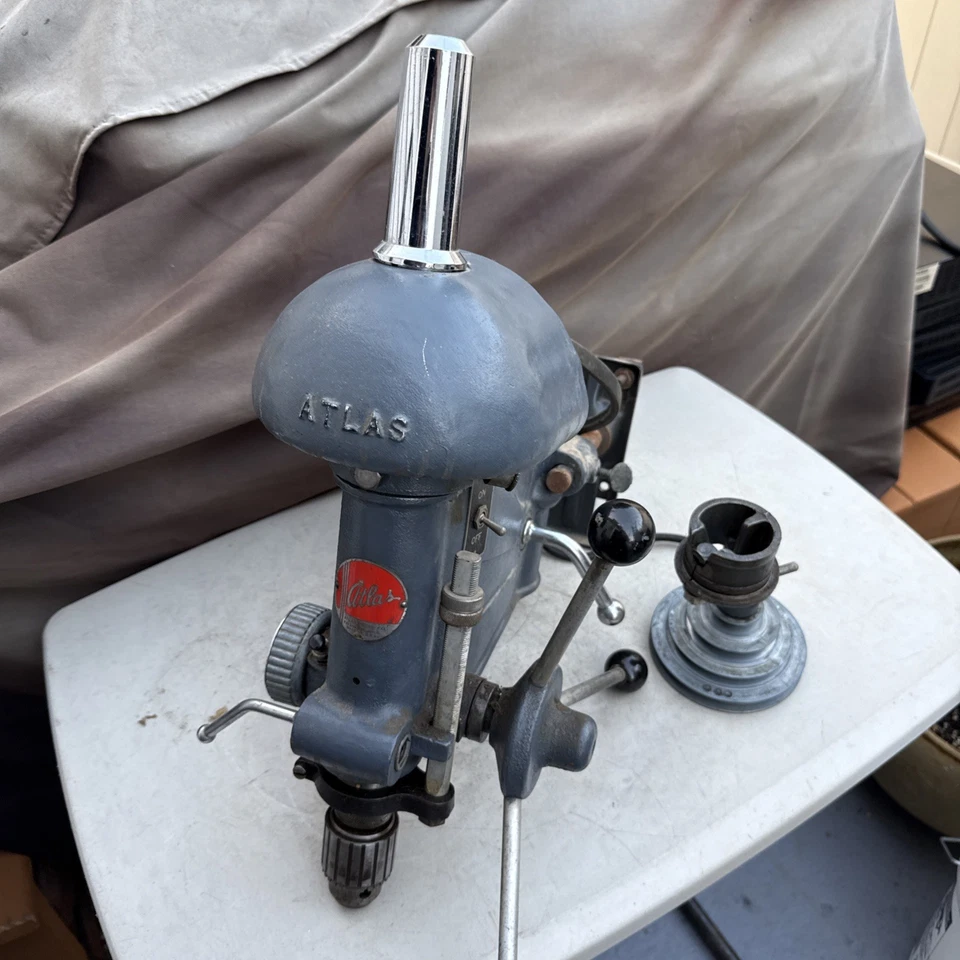 Atlas Highest Quality Drill Press Floor Head W/Slow Speed Pulley - Image 2 of 4