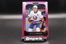 2021-22 O-Pee-Chee Platinum - Brock Nelson #40 Matte Pink Parallel