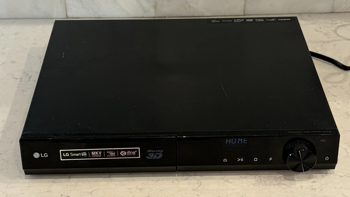 LG Blu-ray 3D DVD & Blu-ray Players with Home Theater Receivers