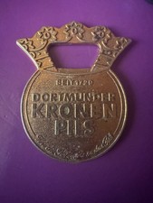 Flaschenöffner Dortmunder Kronen Pils seit 1729 goldfarben