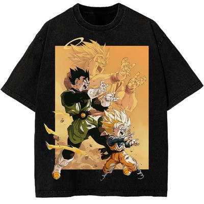 Son Goku Gohan Goten Anime Vintage Comfort Colors T-Shirt