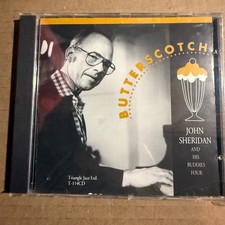 John Sheridan &ndash; Butterscotch CD 1993 Jazz Piano Trio Triangle Jazz Ltd.