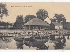 vintage postcard NORTH BRIDGTON  ME BRIDGTON ...