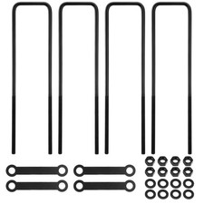 20 Square U-bolt Kit Heavy Duty Steel U-bolts With 6 Tie Plates Truck Chassis 20 Square U-bolt Kit Heavy Duty Steel U-bolts With 6 Tie Plates Truck Chassis