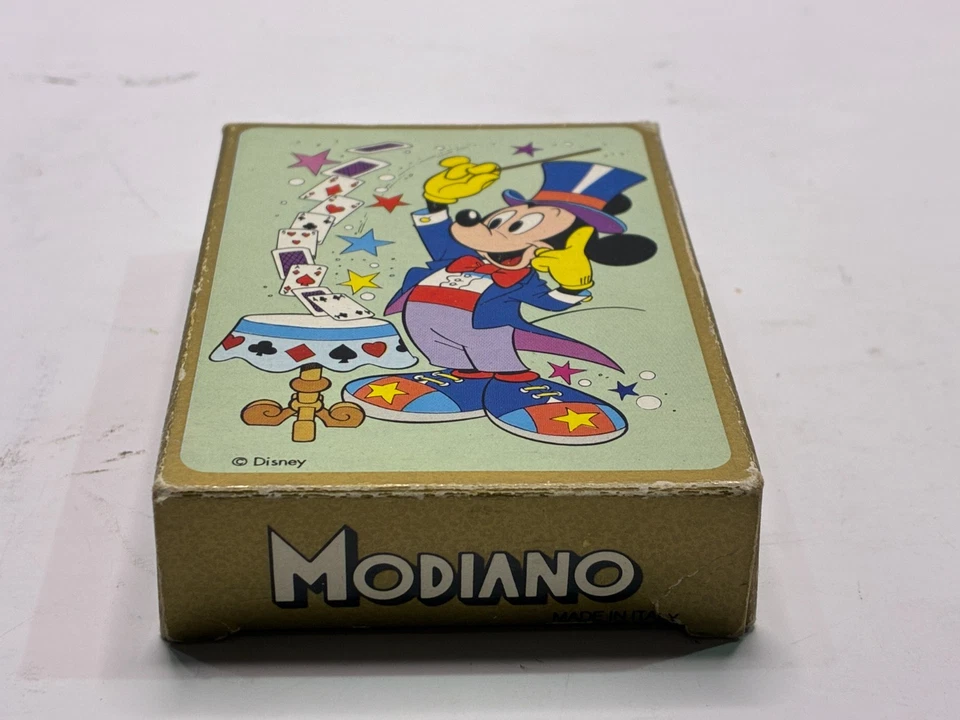 CARTE DA GIOCO POKER / LE CARTE D'ORO DI TOPOLINO / MODIANO,1992 - Immagine 4 di 4