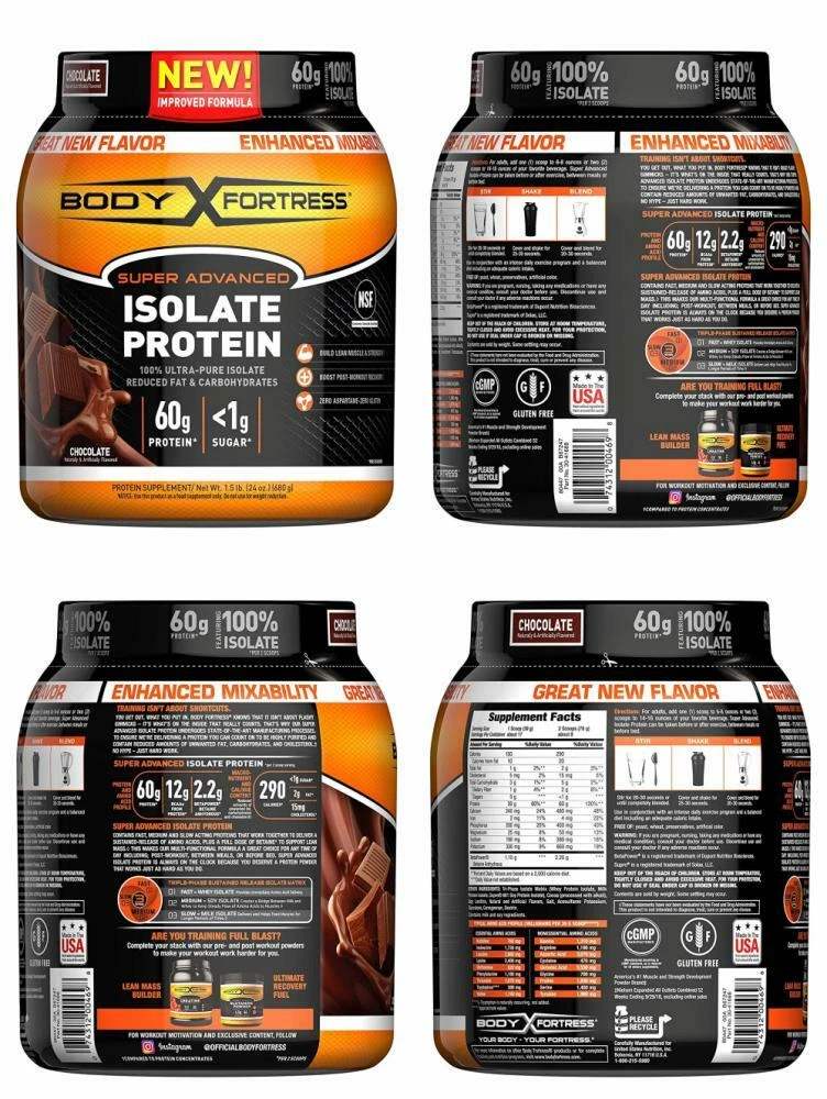 Body fortress super advanced deals whey protein powder