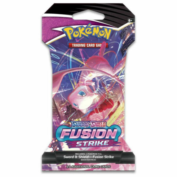 Pokémon TCG: Sword & Shield-Fusion Strike Sleeved Booster Pack (10 Cards)