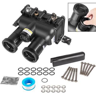 #ad 77707 0016 Manifold Replacement Kit Pool and Spa Heater for Spa Heater Model 400 $298.99