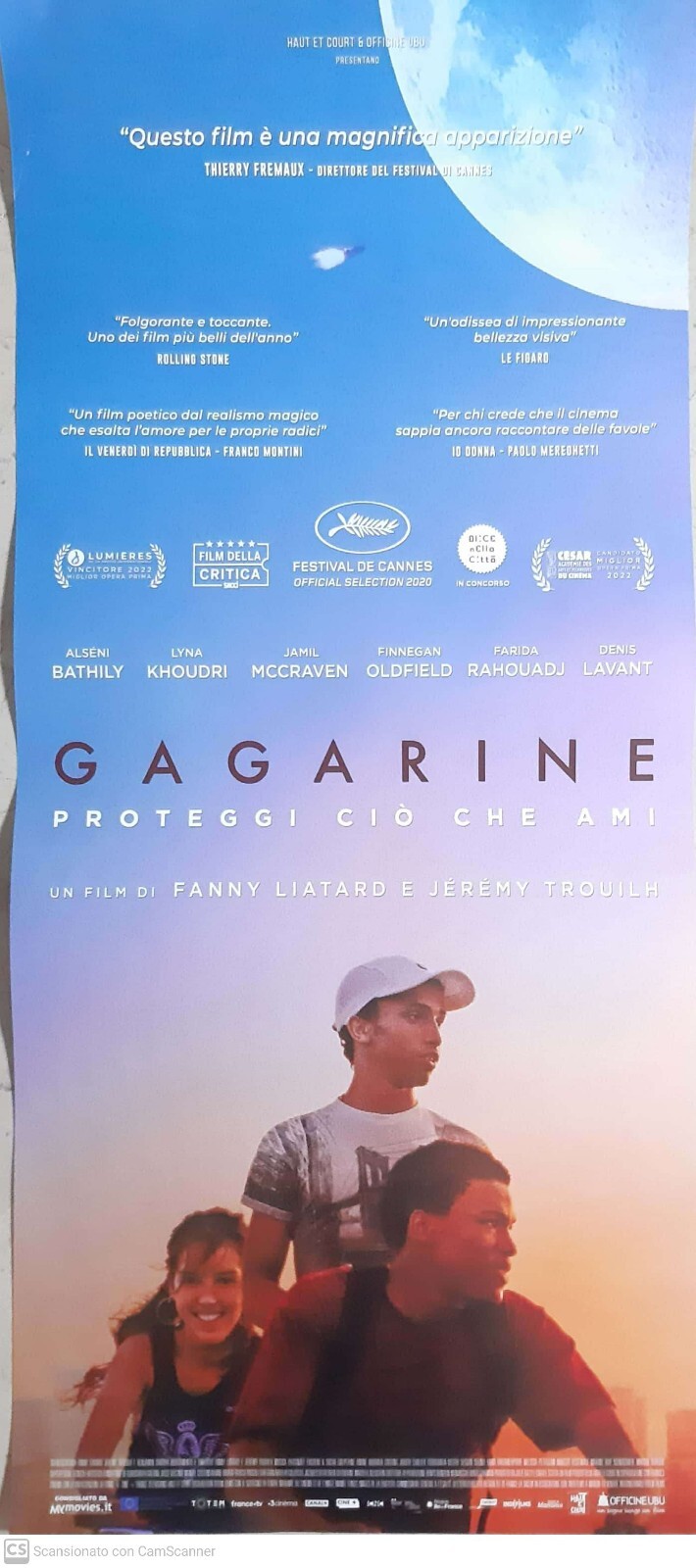 Locandina originale film Gagarine - Proteggi ciò che ami (2020) - Regia di Fanny Liatard, Jerémy Trouilh