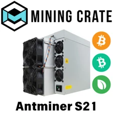 Antminer S21 188 TH Bitcoin ASIC Miner Brand New with Warranty, Fast Delivery