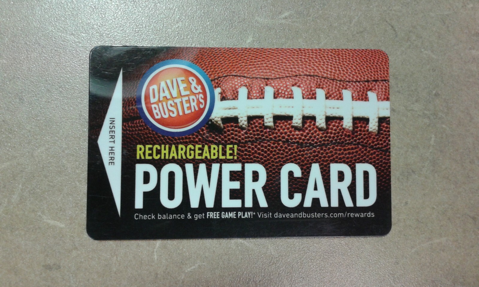 Dave & Buster's Power Card | eBay