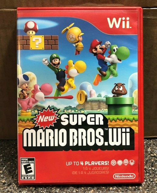 super mario bros wii ebay