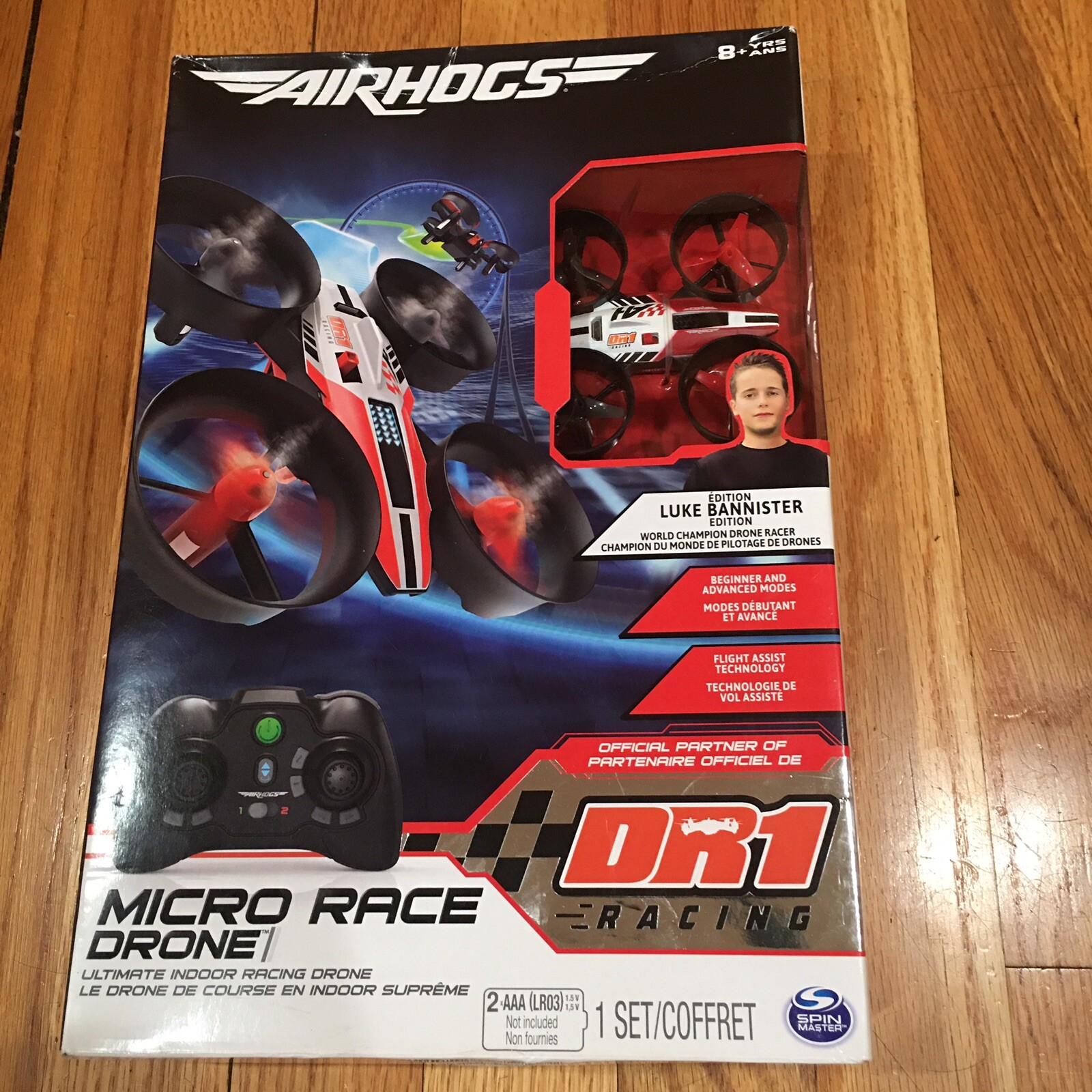 air hogs dr1 micro race drone for kids with flight assist technology