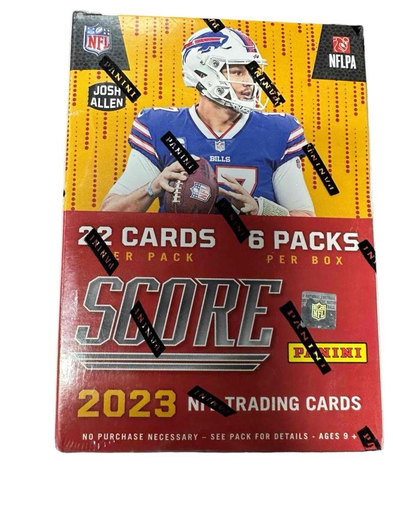 NEW Score Panini 2023 NFL Football Trading Cards Blaster Box 132 Cards Total