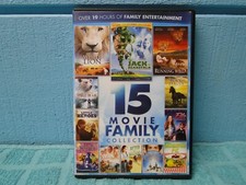 15 Movie Family Collection 3 Disc Set DVD -EXTRA DVDs SHIP FREE