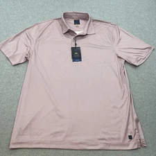 Greg Norman Golf Shirt Mens XL Pink Lightweight X-Lite Polo Play Dry UV NWT