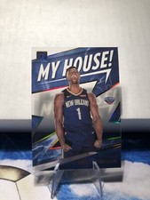 2019 Panini Clearly My House Gold Sparkle Zion Williamson RC SSP #7 Pelicans