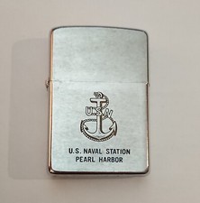 Vietnam Era, Pearl Harbor Zippo Lighter, United States Naval Station, 1969, Rare