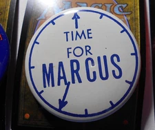 2-1/4" Marcus unknown office and location litho pinback button