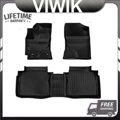 Floor Mats Black For 2014-2019 Toyota Corolla All Weather Custom 3D laser