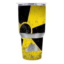 Skin Decal for Ozark Trail 30 oz Tumbler Cup (6-piece kit) / Bio Hazard zombie
