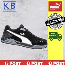 Puma Airtwist Black 644657 Safety Toe Cap Light Weight Metal Free Shoe