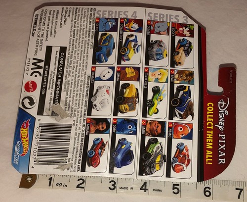 Hot Wheels Dory Disney Pixar Character Car New In Package - 第 4/8 張圖片