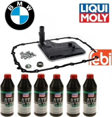 ★ NEW BMW GA6L45R GL45 Automatic Transmission Service Kit 24117593565 w/ Filter - Bild 1 von 4