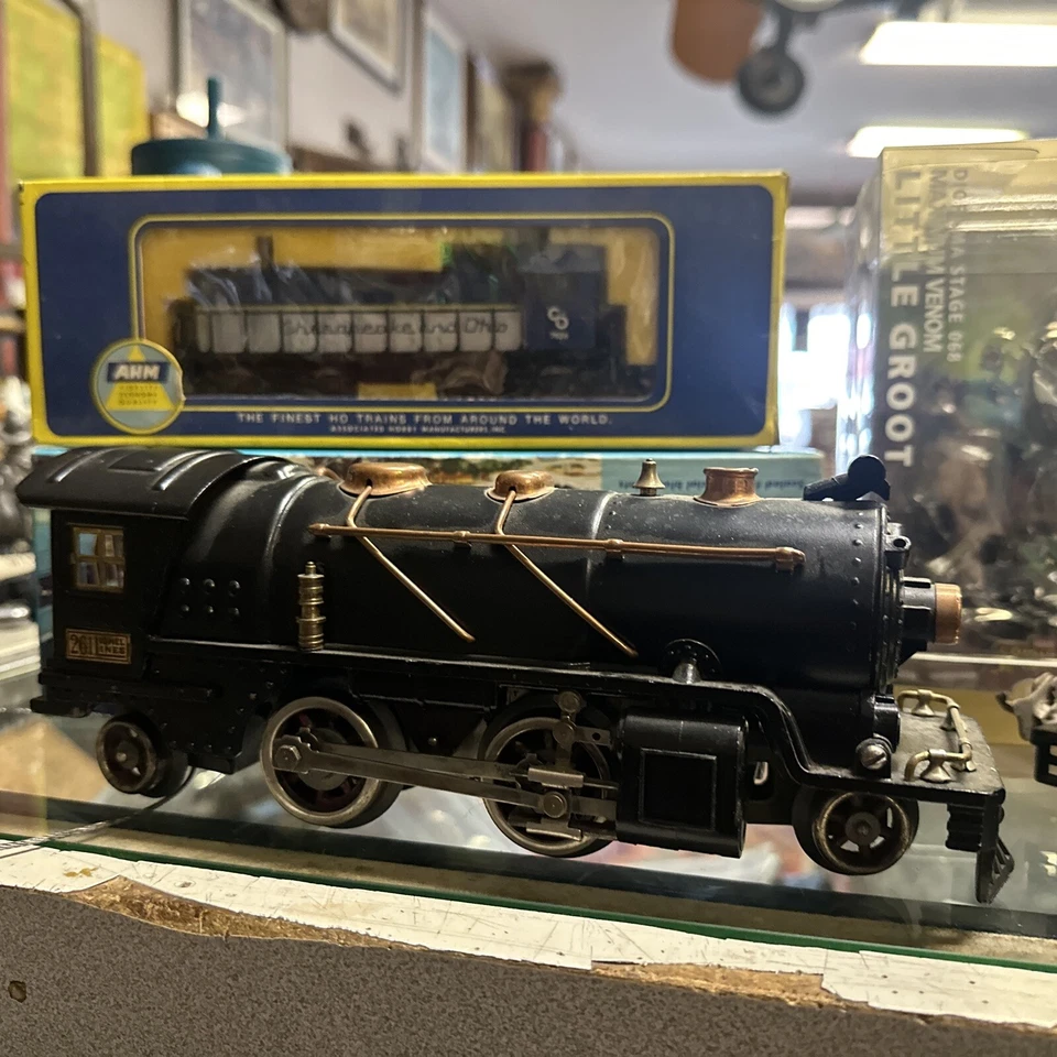 Lionel prewar 261 locomotive and 257T tender C6 VG Runs Hard find 1931 only(b4) - Image 4 of 4