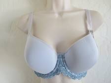 WACOAL 34 DD 853191 EMBRACE LACE CONTOUR U/W BRA, MICRO CHIP/TOURMALINE, NWT