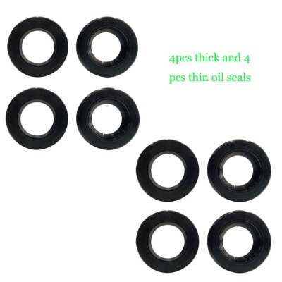 4 Sets Oil Seal thin & Thick 2 Stroke 48cc/66cc/80cc 100cc Gas Motorized Bicycle