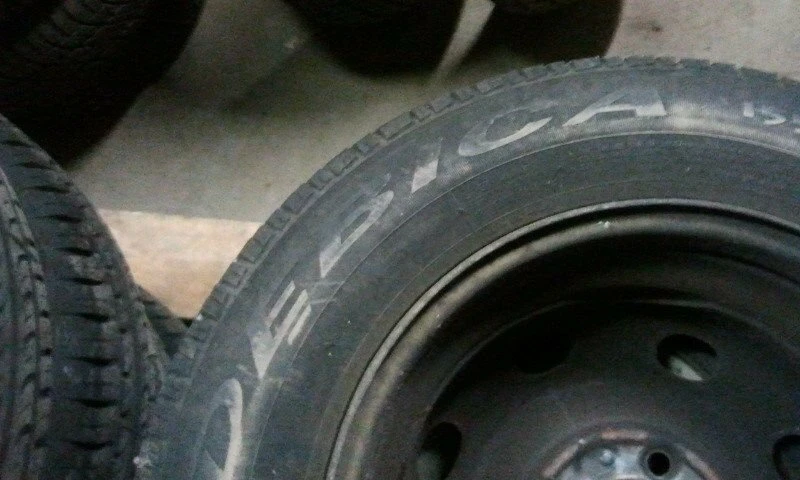 Renault Rapid Phase 3 Kompletträder Stahlfelgen 155/80R13 79T Allwetterreifen - Bild 2 von 4