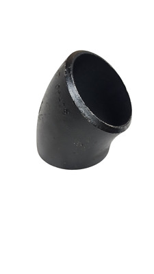 Steel Pipe Fitting Elbows *45 Degrees* (For ID: 2'') - SCH40 - Weld-on (1 Each)