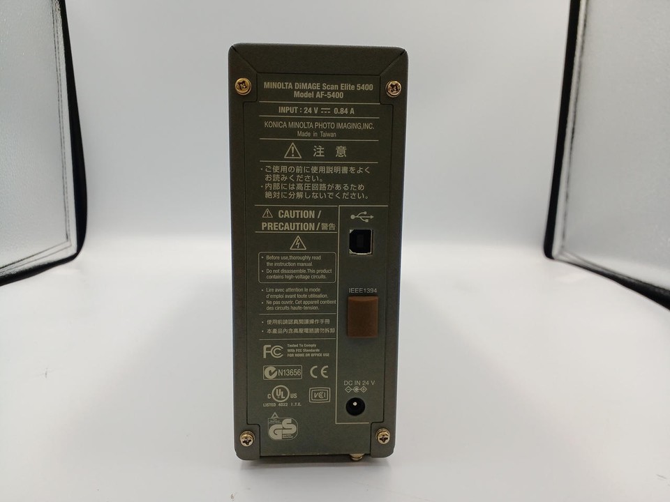 MINOLTA DiMAGE Scan Elite 5400 AF5400 Film Scanner Good Condition from