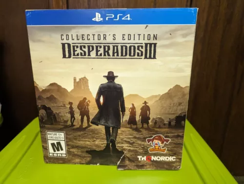Desperados III Collector's Edition (PlayStation 4) NEW Sealed ps4