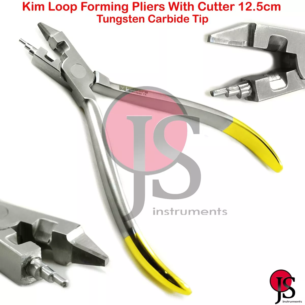 Kim Loop Forming Wire Bending Pliers With Cutter Orthodontics Dental Plier  Ortho