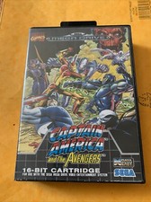 ebay® Auktion 117228389381 | Captain America and The Avengers Sega Mega Drive sehr selten komplett RETRO Thumbnail of ebay® auction 117228389381 | Captain America and The Avengers Sega Mega Drive sehr selten komplett RETRO