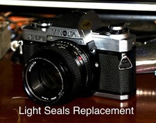 Light Seals Replacement Service For Vintage Film Cameras: Nikon, Minolta, Canon
