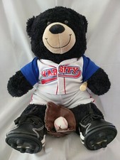 Build A Bear Workshop Baseball Bear with Uniform, Bat, Baseball, Glove,  Cleats
