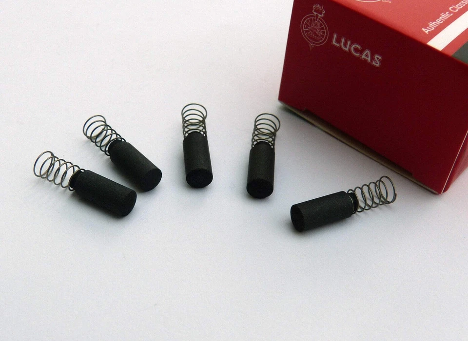 Lucas K1F K2F & BTH Magneto, HT Pick Up Brush & Spring, 451260, Pack de 1, 2 y 5