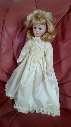 Bambola The Heritage Mint Collection 1988/1989 porcellana porcelain doll cm 43 - Foto 3 di 10