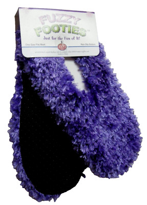 Slippers By Red Carpet, Ladies, One Size, Purple, Brand New