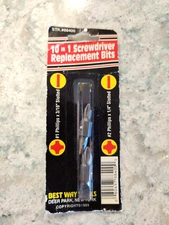 Best Way Tools 10 In 1 Screwdriver Replacement Bits #88400