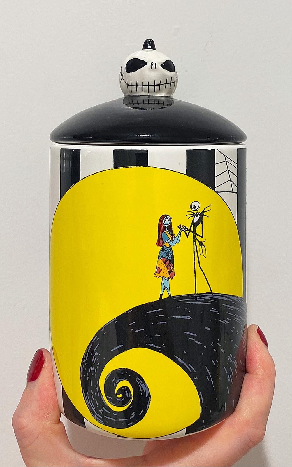 Nightmare Before Christmas Cotton Ball Container