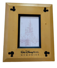 Walt Disney World Memories Wood Album Holds 100 Photos 4x6