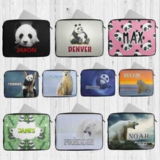 Custodia per laptop personalizzata qualsiasi nome design animale custodia tablet 154