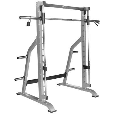 Smith Machine Multipresse Rack für Kniebeugen mit Gegengewicht Olympia Stange